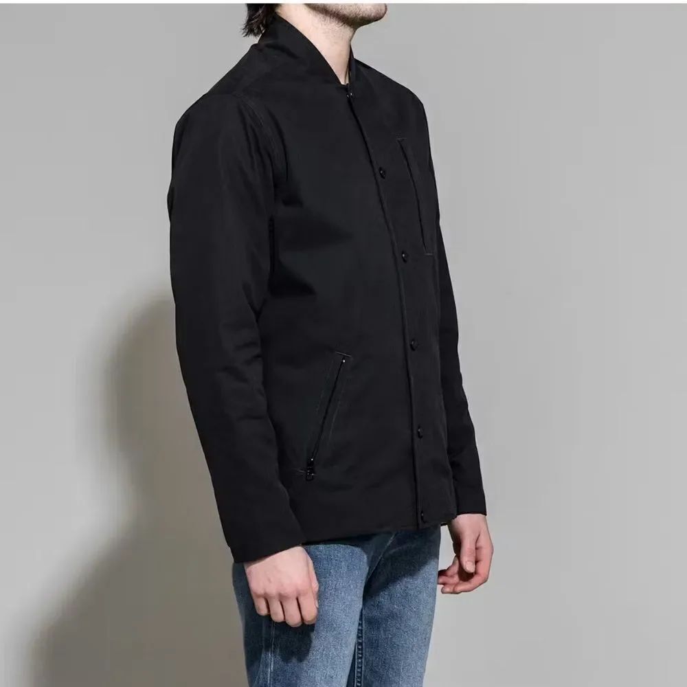 Baro The Dean II Black Waterproof Bomber Jacket Small